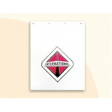 Juego de lodera blanca con logotipo INTERNATIONAL